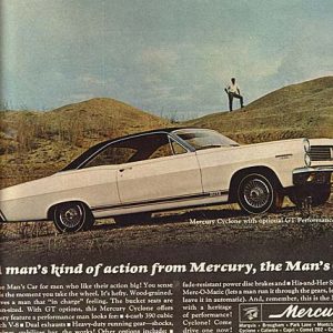 Mercury Cyclone Ad September 1966