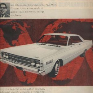 Mercury Discovery Special Ad 1966