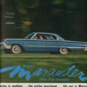 Mercury Marauder Ad November 1963