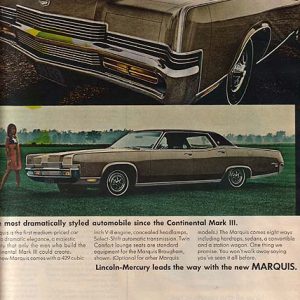 Mercury Marquis Ad November 1968