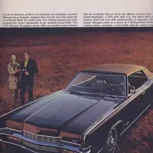 Mercury Marquis Ad November 1969