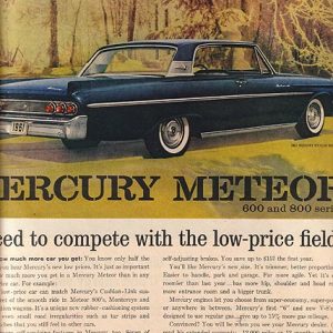 Mercury Meteor Ad November 1960