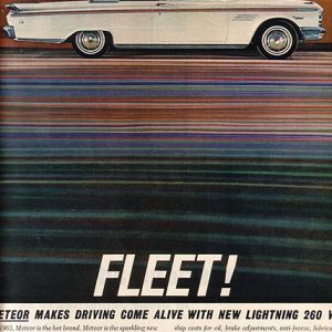 Mercury Meteor Ad October 1962