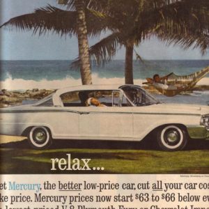 Mercury Monterey Ad May 1960