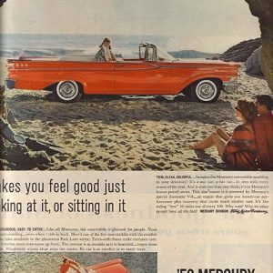 Mercury Monterey Convertible Ad 1959