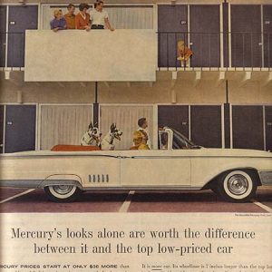 Mercury Park Lane Convertible Ad 1960