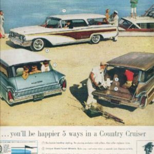 Mercury Station Wagon Ad 1959