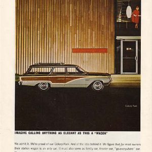 Mercury Station Wagon Ad 1964