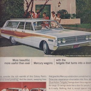 Mercury Station Wagon Ad December 1965