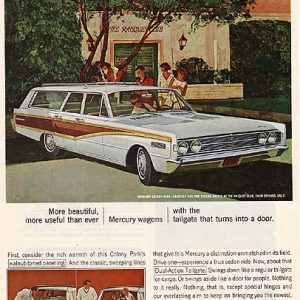 Mercury Station Wagon Ad February 1966