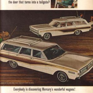 Mercury Station Wagon Ad May 1966