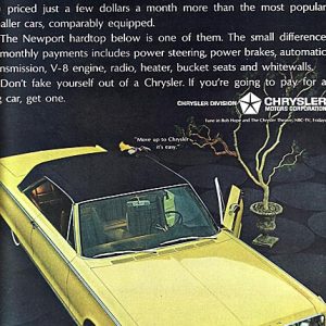 Chrysler Ad April 1965