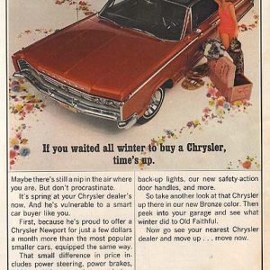 Chrysler Ad April 1966