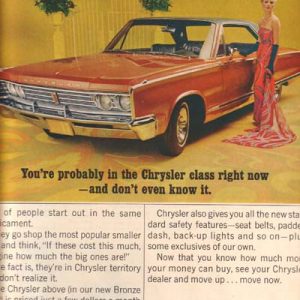 Chrysler Ad May 1966