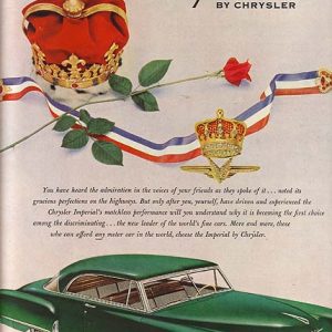 Chrysler Imperial Ad 1952