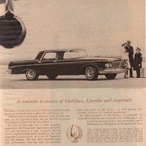 Chrysler Imperial Ad 1962