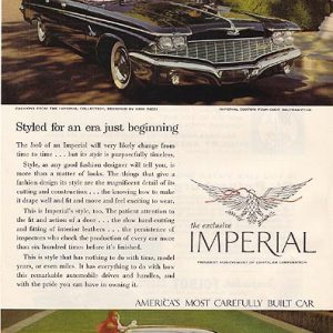 Chrysler Imperial Ad April 1960