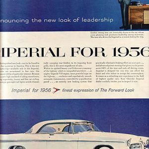 Chrysler Imperial Ad December 1955