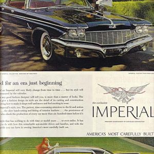 Chrysler Imperial Ad March 1960