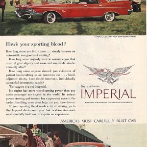 Chrysler Imperial Ad May 1960