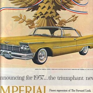 Chrysler Imperial Ad November 1956