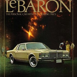 Chrysler LeBaron Dealer Brochure 1979