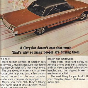 Chrysler Newport Ad 1966