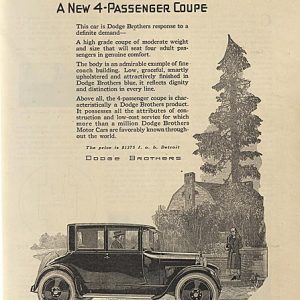 Dodge Ad 1924