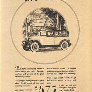 Dodge Ad 1927