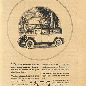 Dodge Ad 1928