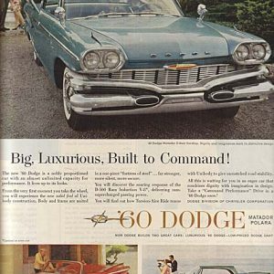 Dodge Ad 1960