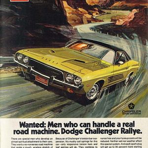 Dodge Ad April 1973