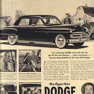 Dodge Ad August 1950