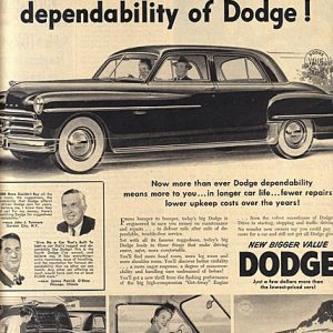 Dodge Ad December 1950