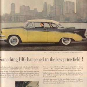 Dodge Ad January 1956