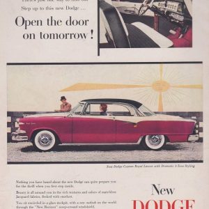 Dodge Ad March 1955