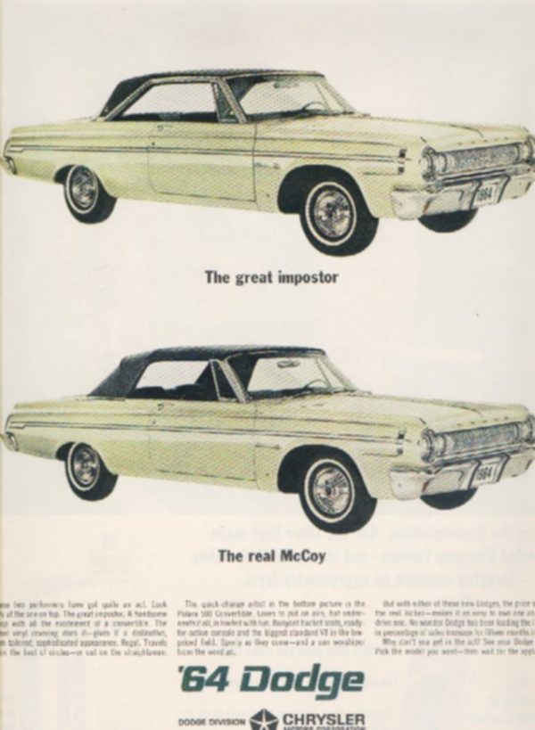 Dodge Ad May 1964