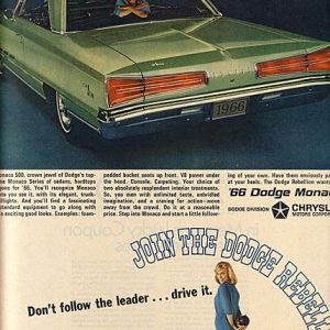 Dodge Ad November 1965