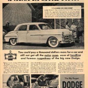 Dodge Ad October 1949