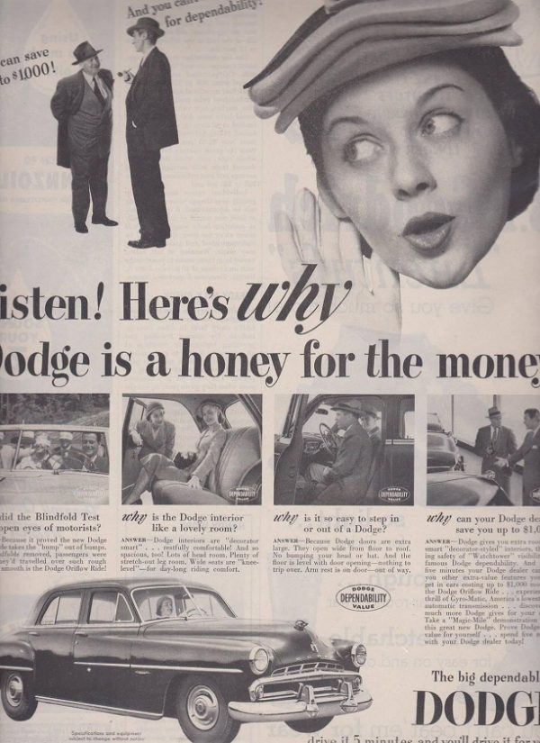 Dodge Ad October 1951