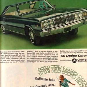 Dodge Ad October 1965