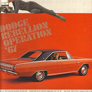 Dodge Dart Ad January 1967