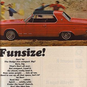 Dodge Dart Ad November 1964