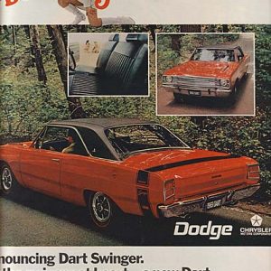 Dodge Dart Ad November 1968