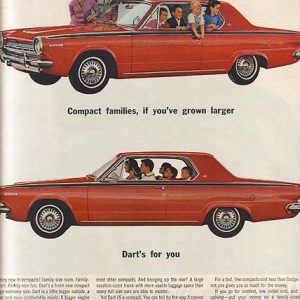 Dodge Dart Ad October 1963