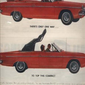 Dodge Dart Convertible Ad 1963