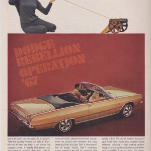 Dodge Dart Convertible Ad November 1966