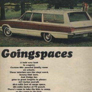 Dodge Station Wagon Ad 1965