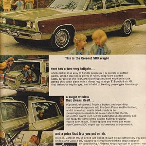 Dodge Station Wagon Ad 1968