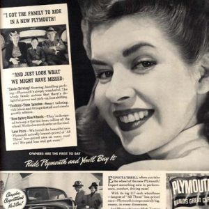 Plymouth Ad 1941 March